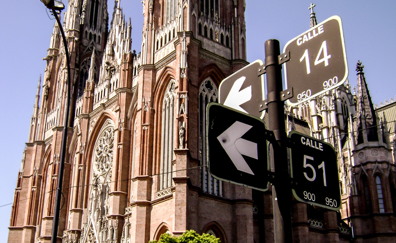Catedral de la ciudad de La Plata